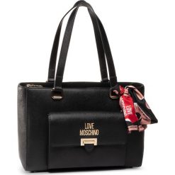 Torebka LOVE MOSCHINO - JC4242PP0AKG0000 Nero. Czarne torebki klasyczne damskie Love Moschino, bez wzorów, ze skóry ekologicznej, klasyczne, bez dodatków. Za 949,00 zł.