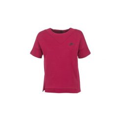 Bluzy Nike TECH FLEECE CREW. Czerwone bluzy damskie Nike, s, bez wzorów, bez rękawów, bez kaptura. W wyprzedaży za 279,20 zł.