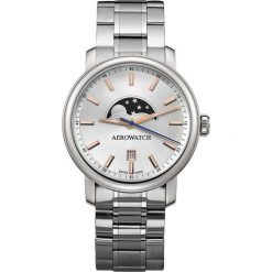 Zegarki męskie: Zegarek męski Aerowatch Renaissance Moon Phase Quartz 08937.AA01.M