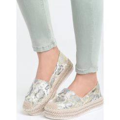 Beżowo-Szare Espadryle You Changed. Brązowe tomsy damskie Born2be, z materiału, na obcasie. Za 59,99 zł.