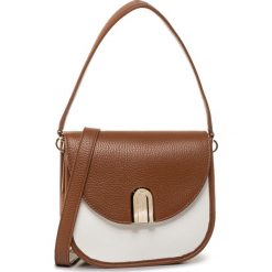 Torebka FURLA - Sleek 1057260 B BAHW W66 Cognac. Pomarańczowe torebki klasyczne damskie Furla, bez wzorów, ze skóry, klasyczne, bez dodatków. W wyprzedaży za 859,00 zł.