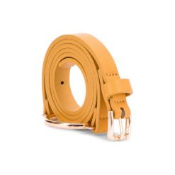ACCCESSORIES 1W2-005-AW18. Żółte paski damskie ACCCESSORIES, w paski, ze skóry ekologicznej. Za 19,99 zł.