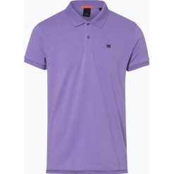 Scotch & Soda - Męska koszulka polo, lila. Niebieskie koszulki męskie Scotch & Soda, m, bez wzorów, z bawełny, bez rękawów. Za 269,95 zł.