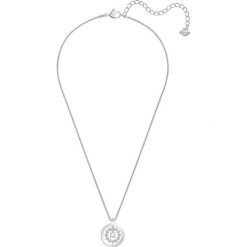 Swarovski - Naszyjnik Further. Szare naszyjniki damskie Swarovski, z kryształem, metalowe. W wyprzedaży za 179,90 zł.