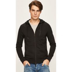 Armani Exchange - Bluza. Szare bluzy męskie Armani Exchange, s, bez wzorów, z elastanu, z kapturem, bez rękawów, z kapturem. Za 499,90 zł.