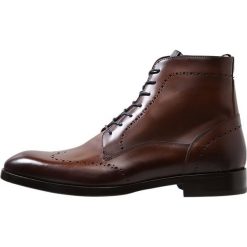 Giorgio 1958 Botki sznurowane marrone/blu. Brązowe botki męskie Giorgio 1958, z materiału, na sznurówki. Za 929,00 zł.
