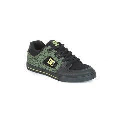 Buty Dziecko DC Shoes PURE SE B SHOE BK9. Czarne trampki chłopięce marki DC Shoes, bez wzorów, bez zapięcia. Za 231,20 zł.