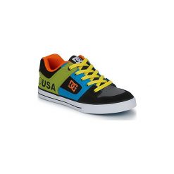 Buty Dziecko DC Shoes PURE KIDS SHOE. Szare trampki dziewczęce DC Shoes, bez wzorów, bez zapięcia. Za 164,50 zł.