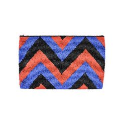 Puzderka: Kopertówka w kolorze czarno-czerwono-niebieskim – (D)25 x (S)15 cm