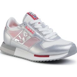 Sneakersy NAPAPIJRI - Vicky NP0A4ET3S Silver 001. Szare półbuty damskie Napapijri, ze skóry ekologicznej. W wyprzedaży za 299,00 zł.