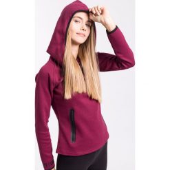 Bluzy damskie: Bluza damska BLD219Z – bordowy – 4F