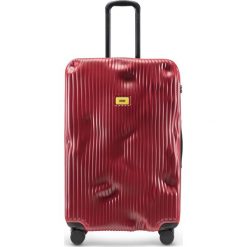 Walizka Stripe duża Alfa Red. Czerwone walizki Crash Baggage, bez wzorów. Za 1376,00 zł.