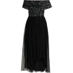 Maya Deluxe Sukienka koktajlowa black. Szare sukienki koktajlowe marki Maya Deluxe, z materiału, mini. Za 419,00 zł.