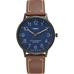 Timex THE WATERBURY CLASSIC Zegarek blue/brown. Brązowe zegarki męskie marki Timex. Za 379,00 zł.