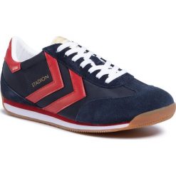 Sneakersy HUMMEL - Stadion 206086-1009 Black Iris. Niebieskie sneakersy męskie Hummel, na co dzień, bez wzorów, z zamszu, eleganckie, bez zapięcia. Za 279,00 zł.