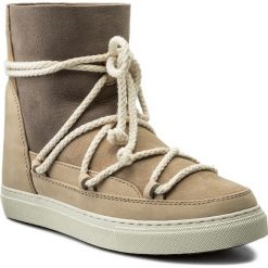 Buty zimowe damskie: Buty INUIKII – Sneaker Wedge 30155 Patchwork Powder