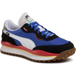 Sneakersy Puma Style Rider Play On 371150 01. Niebieskie sneakersy męskie Puma, bez wzorów, bez zapięcia. W wyprzedaży za 309,99 zł.