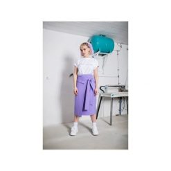 Lilac Enve Skirt. Fioletowe spódniczki damskie Rest_factory, s, bez wzorów, z satyny, asymetryczne. Za 219,00 zł.