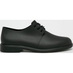 Melissa - Półbuty Glow. Czarne mokasyny damskie Melissa, z gumy, na obcasie. Za 369,90 zł.