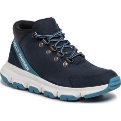 Sneakersy HELLY HANSEN - Fendvard Boot 114-76.597 Navy/Adriatic Blue/Off White. Niebieskie półbuty damskie Helly Hansen, bez wzorów, ze skóry, bez obcasa, na płaskiej podeszwie, bez zapięcia. W wyprzedaży za 379,00 zł.