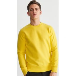 Gładka bluza - Żółty. Żółte bluzy męskie marki Reserved, s. Za 79,99 zł.