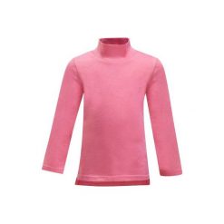 Koszulka Gym x2. Szare t-shirty chłopięce z długim rękawem marki DOMYOS, ze stójką. W wyprzedaży za 14,99 zł.