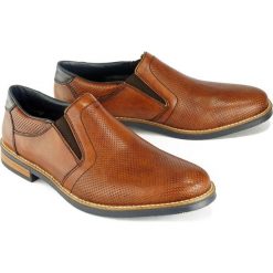 RIEKER 13571-24 brown, półbuty/mokasyny męskie. Brązowe mokasyny męskie Rieker. Za 329,90 zł.