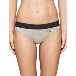 Calvin Klein Damskie Figi Sportowe Thong qf1644e-Il-7 Szary (Rozmiar M). Szare figi damskie marki Calvin Klein, m, z materiału. W wyprzedaży za 62,00 zł.