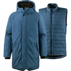 Parka 3w1 "Gunnar" w kolorze niebieskim. Niebieskie parki męskie Didriksons, The North Face & Co., m, bez wzorów, bez kaptura. W wyprzedaży za 659,95 zł.