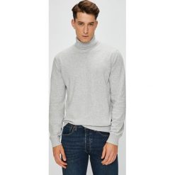 Pepe Jeans - Sweter Monument. Szare swetry męskie Pepe Jeans, xl, bez wzorów, z bawełny, z golfem, bez kaptura. W wyprzedaży za 179,90 zł.