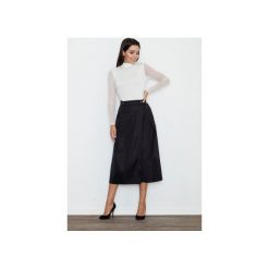 Spódnica554 Czarny. Czarne spódniczki damskie FIGL, xl, bez wzorów, długie, maxi. Za 129,00 zł.