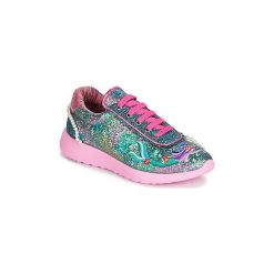 Buty Irregular Choice MERMAZING. Różowe trampki i tenisówki damskie Irregular Choice, bez wzorów, bez zapięcia. Za 489,00 zł.
