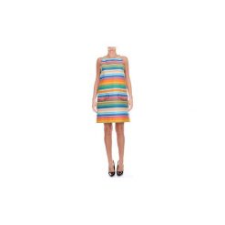 Sukienki krótkie Moschino A0447516. Szare sukienki damskie MOSCHINO, bez wzorów, bez kołnierzyka, z krótkim rękawem, krótkie, mini. Za 1126,11 zł.