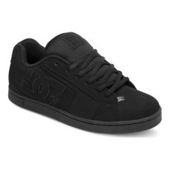 DC Net M Shoe 3bk Black 44. Czarne buty sportowe męskie marki DC, z gumy. W wyprzedaży za 239,00 zł.