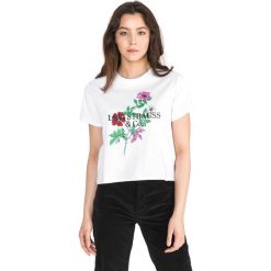 Levi's Varsity Koszulka Biały. Białe koszulki damskie Levi's®, s, z nadrukiem, z bawełny, bez kołnierzyka, z krótkim rękawem. Za 154,95 zł.