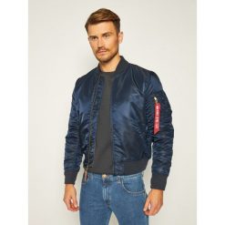 Kurtka bomber Alpha Industries Ma-1 Vf 59 191118. Niebieskie kurtki męskie Alpha Industries, m, bez wzorów, bez kaptura. Za 739,00 zł.