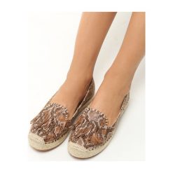 Espadryle damskie: Brązowe Espadryle Gregorio