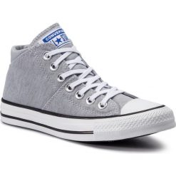 Trampki CONVERSE - Ctas Madison Mid 563449C Wolf Grey/White/Black. Szare półbuty damskie Converse, bez wzorów, z gumy, bez zapięcia. W wyprzedaży za 159,00 zł.