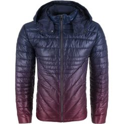 Kurtka Trussardi Jeans. Czerwone płaszcze męskie m, bez wzorów, z jeansu, klasyczne, bez kaptura. Za 479,00 zł.