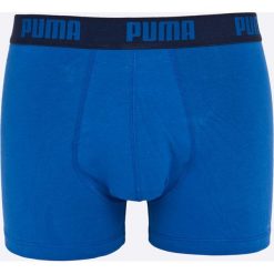 Puma - Bokserki Puma Basic Boxer 2P true blue (2-pack). Niebieskie bokserki męskie Puma, bez wzorów, z elastanu. Za 79,90 zł.