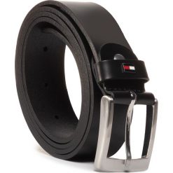 Pasek Męski TOMMY HILFIGER - Adan Leather 3.5 Adj AM0AM05879 BDS. Czarne paski męskie TOMMY HILFIGER, w paski, ze skóry. Za 229,00 zł.