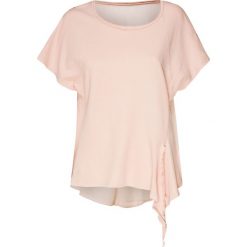 T-shirt DEHA DANCE. Różowe bluzki damskie Deha, bez wzorów, z wiskozy, bez kołnierzyka. W wyprzedaży za 177,00 zł.