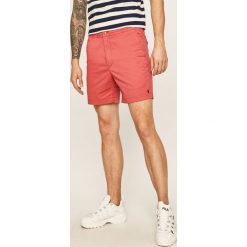 Polo Ralph Lauren - Szorty. Różowe spodenki i szorty męskie Polo Ralph Lauren, s, bez wzorów, z elastanu, casualowe. Za 389,90 zł.