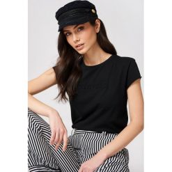 T-shirty damskie: NA-KD Trend T-shirt NA-KD – Black