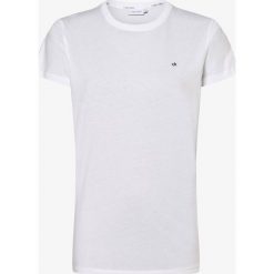 Calvin Klein - T-shirt damski, biały. Białe t-shirty damskie Calvin Klein, s, bez wzorów, z bawełny, bez kołnierzyka. Za 99,95 zł.