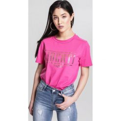 Fuksjowy T-shirt Summer. T-shirty damskie other, bez wzorów, bez kołnierzyka. Za 39,99 zł.