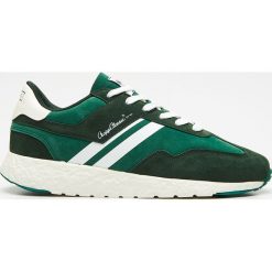 Niskie sneakersy Retro Pacific - Zielony. Zielone sneakersy męskie Cropp, bez zapięcia. W wyprzedaży za 69,99 zł.
