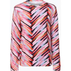 Bluzy damskie: BOSS Casual – Damska bluza nierozpinana z dodatkiem jedwabiu – Tafly, biały