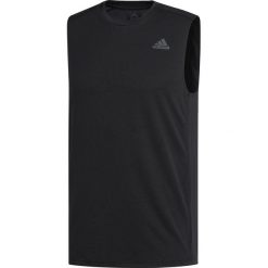 Koszulka do biegania męska ADIDAS OWN THE RUN / DQ2530. Koszulki męskie Adidas, m, bez wzorów, bez kołnierzyka, bez rękawów. Za 99,99 zł.