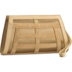Torebki klasyczne damskie: Torebka LORIBLU – E7B 0080 Nappa Camel/Raso Gold/Camoscio Camel